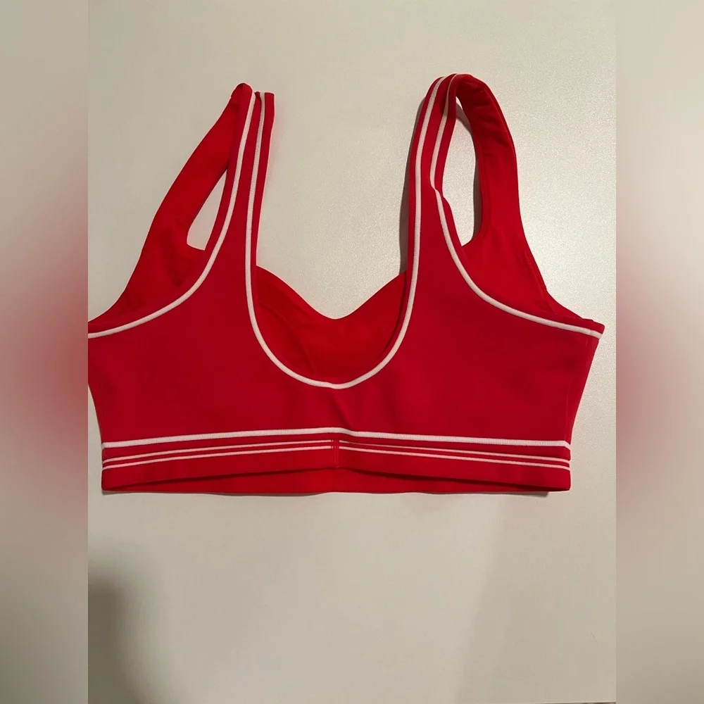 NWOT Airbrush Heart Throb Bra in Bright Red - Picture 10 of 14